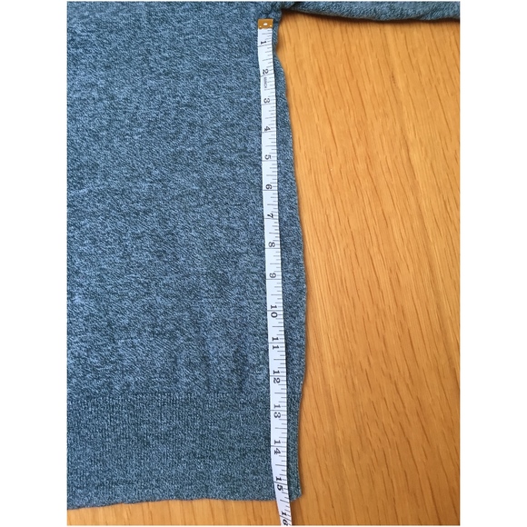 Banana Republic Cyan Sweater Part Cashmere Medium - Picture 5 of 7